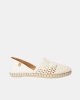 Sapatos Alpargatas Mulher Verbenas Branco CARMEN
