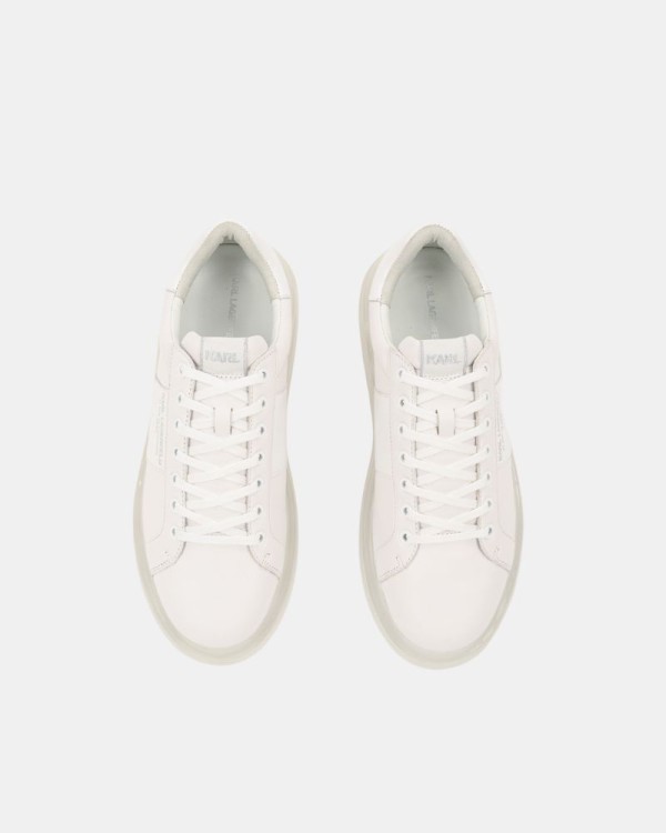 Sapatilhas Baixas Homem Karl Lagerfeld Branco KL52615A KAPRI KUSHION
