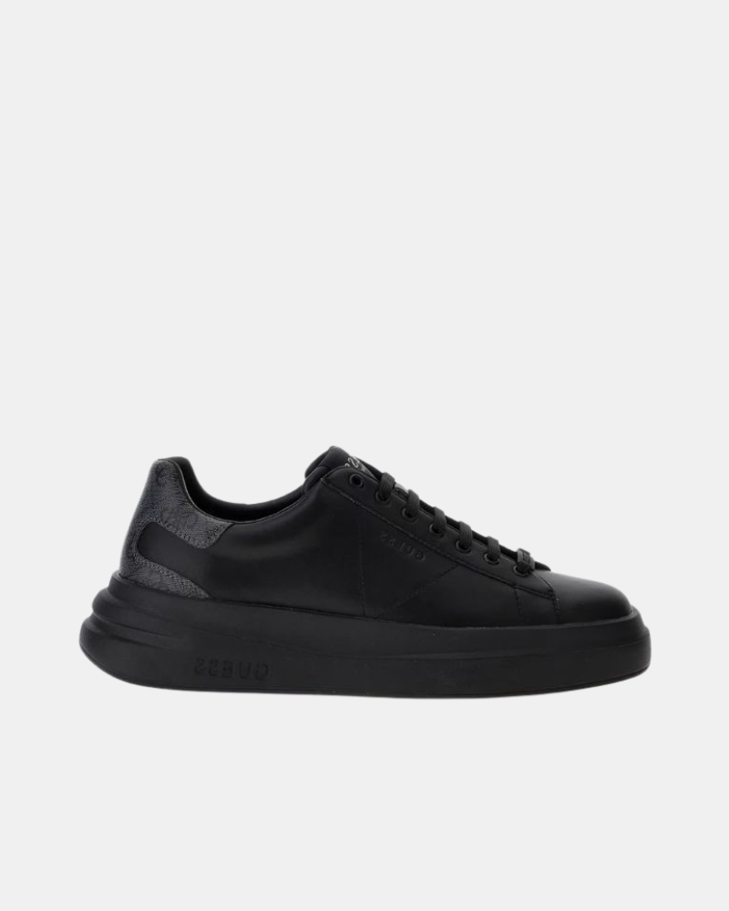 Sapatilhas Homem GUESS Negro ELBA FMPVIB LEA12