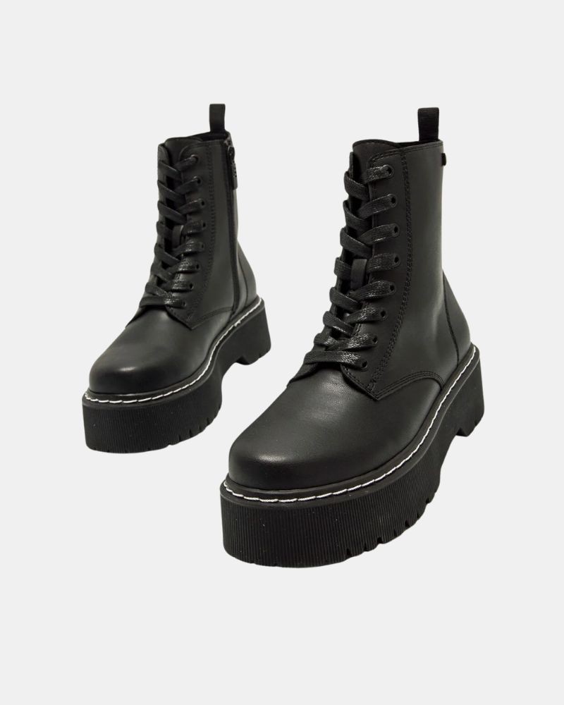 Botas altas negras Mustang