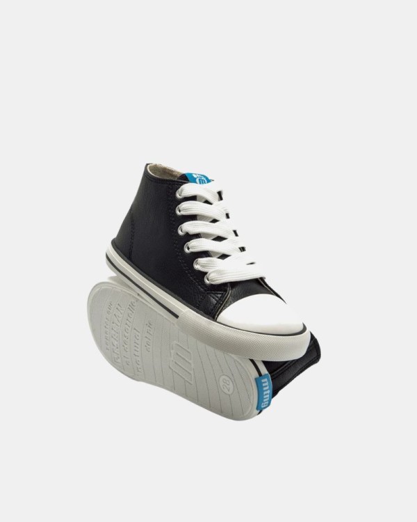 Sapatilhas Altas Infantil MUSTANG Preto 49321