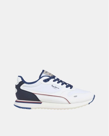 Sapatilhas Baixas Homem PEPE JEANS Branco PMS400007 BEXLEY SOUTH M