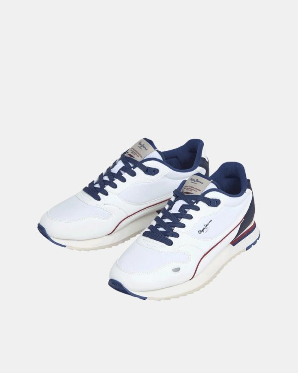 Zapatillas Bajas Hombre PEPE JEANS Blanco PMS400007 BEXLEY SOUTH M
