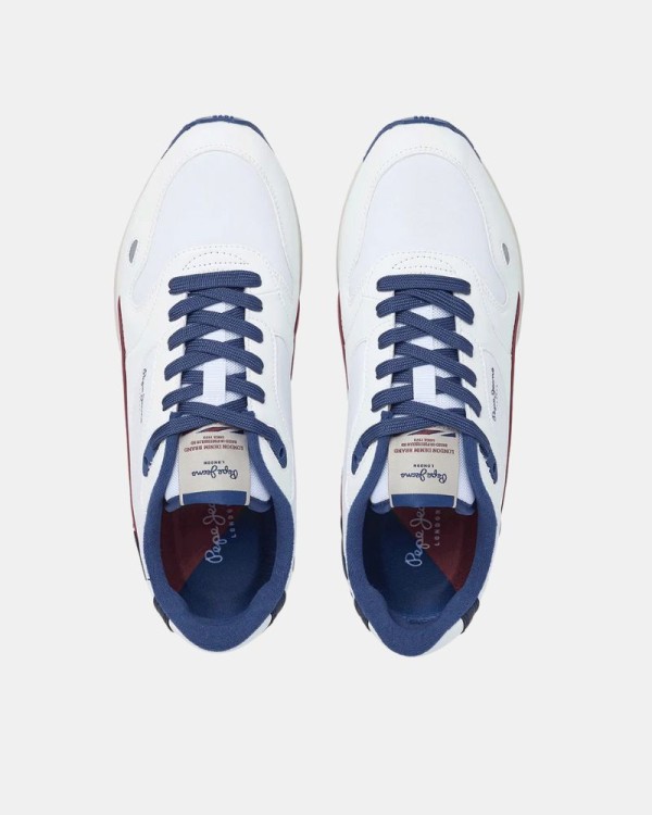 Zapatillas Bajas Hombre PEPE JEANS Blanco PMS400007 BEXLEY SOUTH M