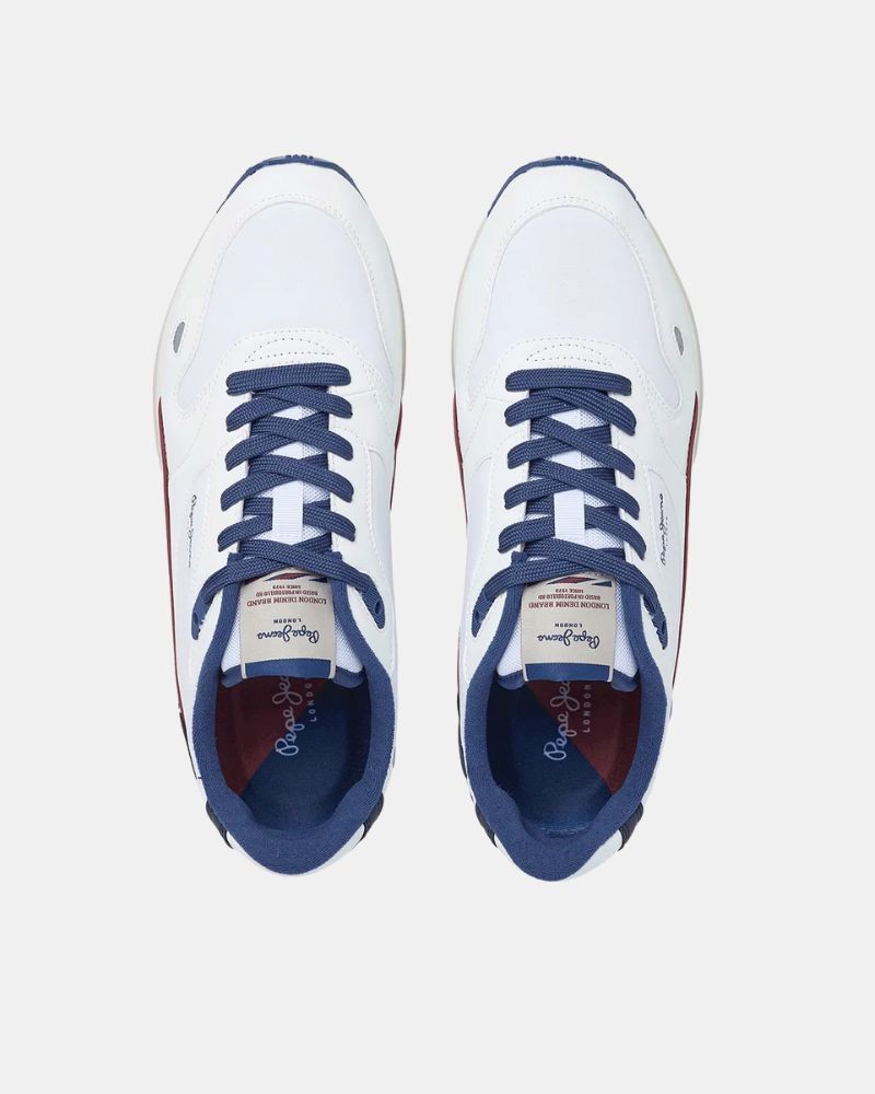 Sapatilhas Baixas Homem PEPE JEANS Branco PMS400007 BEXLEY SOUTH M