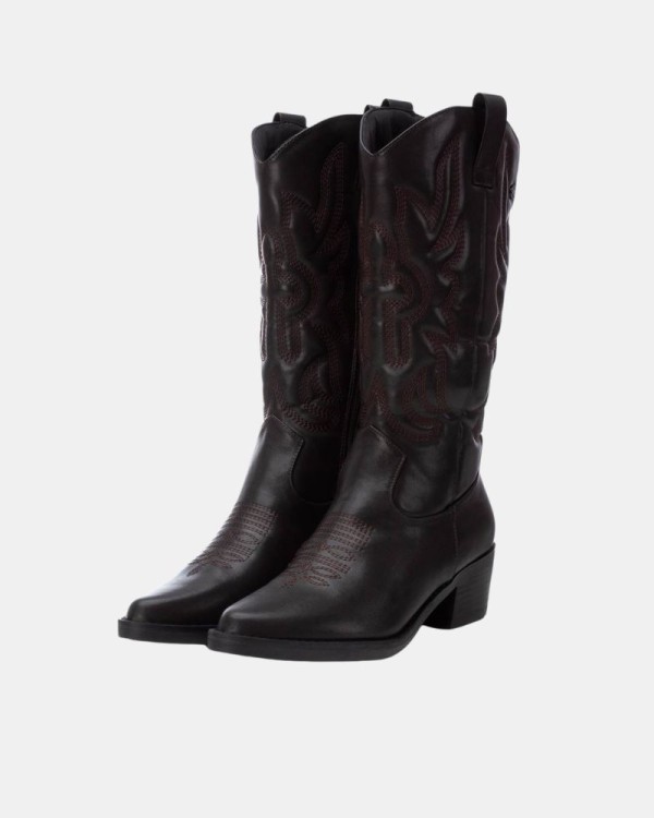  Botas Altas Cowboy Mujer XTI Marrón 143119