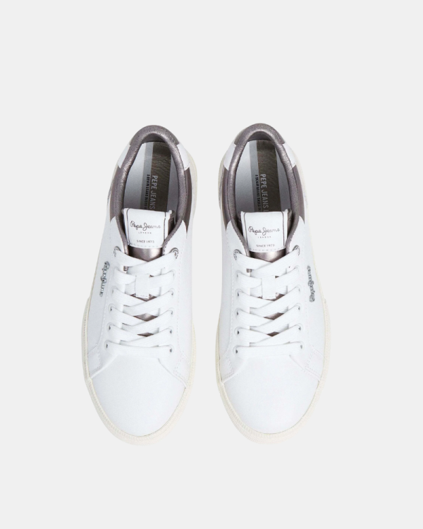 Zapatillas Bajas Mujer PEPE JEANS Blanco PLS31588 KENTON COURT W