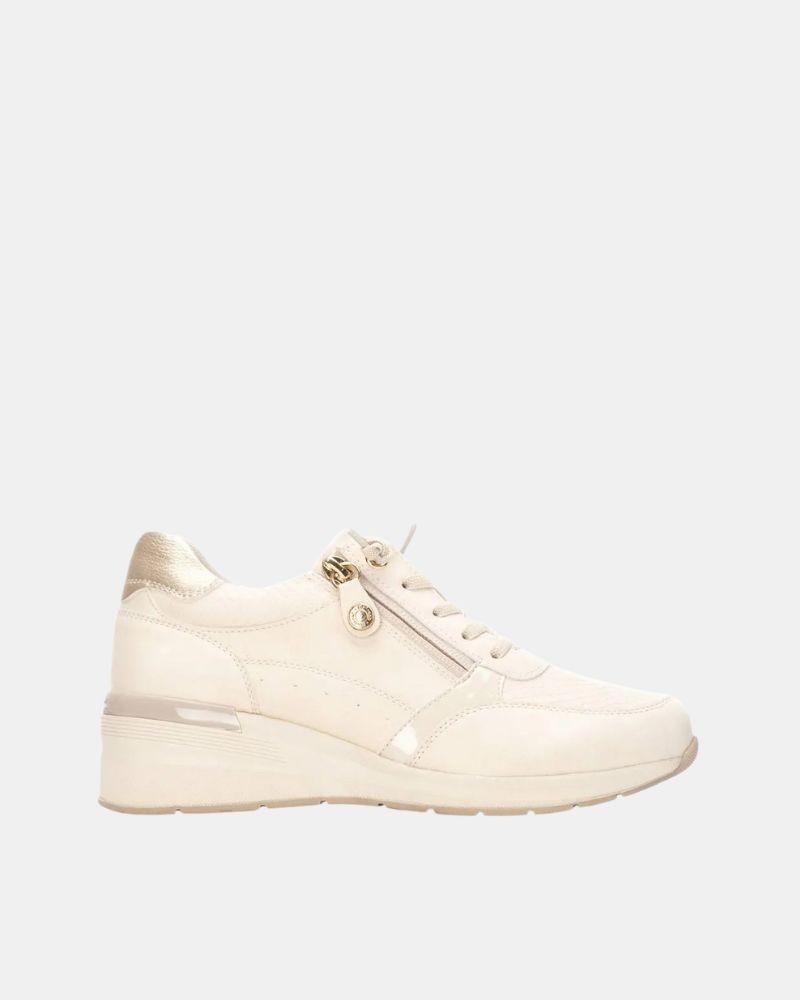 Zapatillas Bajas Mujer REFRESH Beige 172936