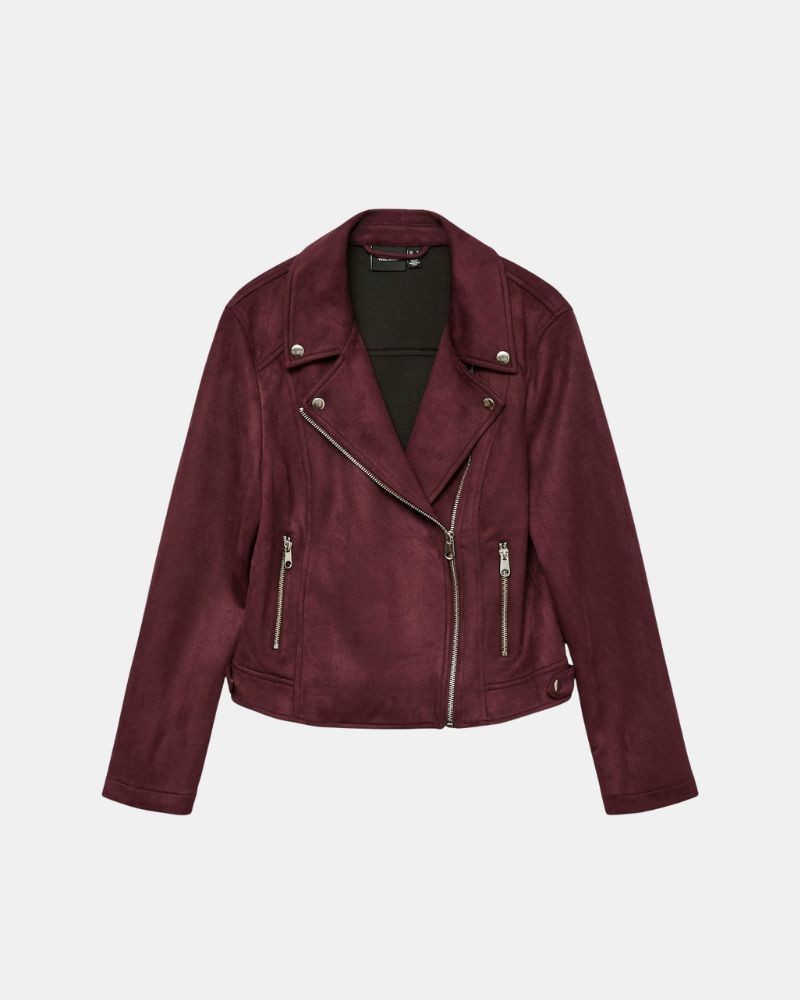  Abrigos Cazadora Mujer VERO MODA Rojo 10300938 JOSE