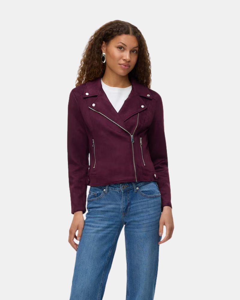  Abrigos Cazadora Mujer VERO MODA Rojo 10300938 JOSE