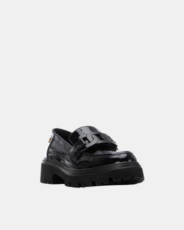  Zapatos Mocasines Mujer XTI Negro 130452