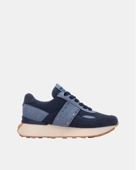 Zapatillas Bajas Mujer REFRESH Azul 173064