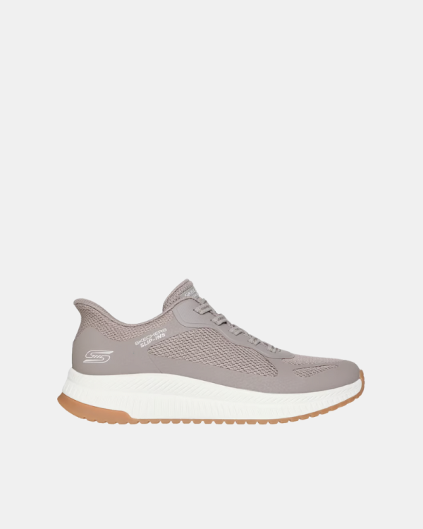 Zapatillas Fascitis plantar Mujer SKECHERS Taupe 117624 BOBS SQUAD 4