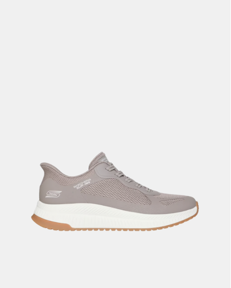 Sapatilhas Fascite Plantar Mulher SKECHERS Taupe 117624 BOBS SQUAD 4