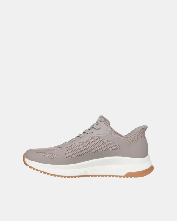 Zapatillas Fascitis plantar Mujer SKECHERS Taupe 117624 BOBS SQUAD 4