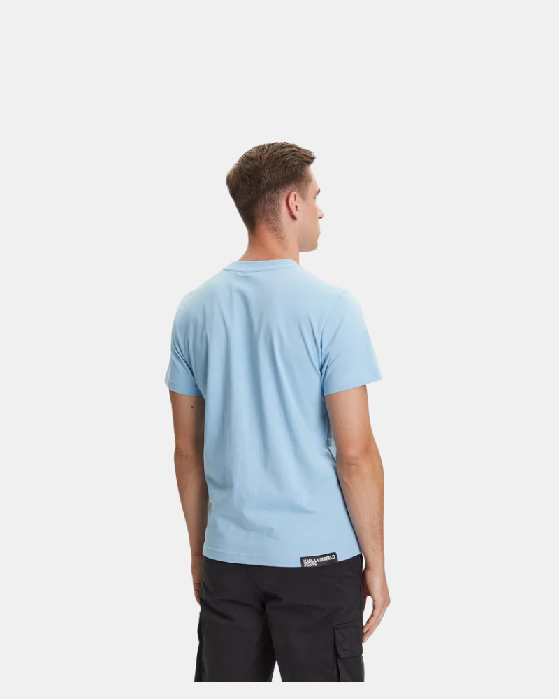  Camisetas Manga corta Hombre Karl Lagerfeld Azul A1M17003