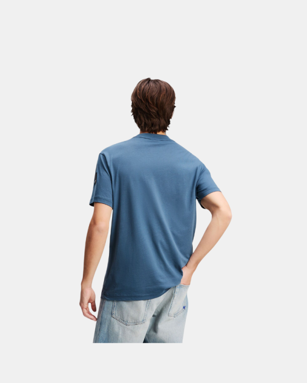  Camisetas Manga corta Hombre Karl Lagerfeld Azul A3M17003