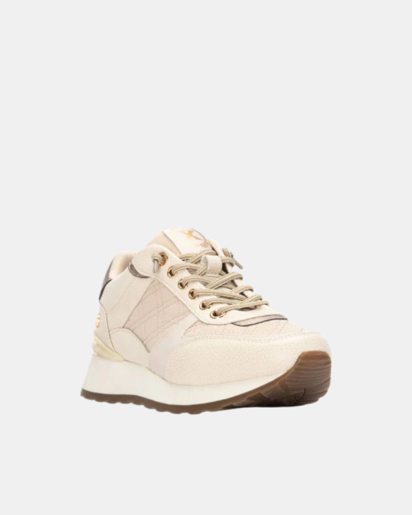 Sapatilhas Baixas Mulher XTI Bege 144209