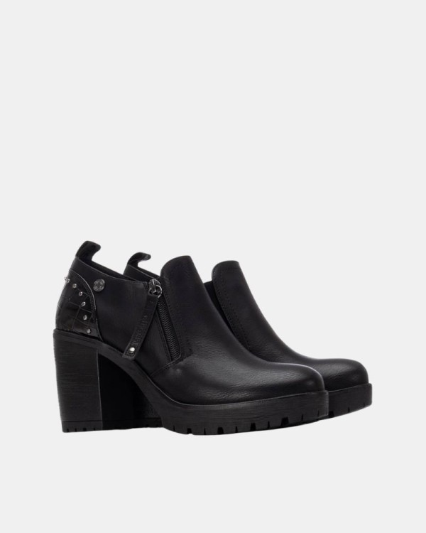  Botines Bajos Mujer REFRESH Negro 173201