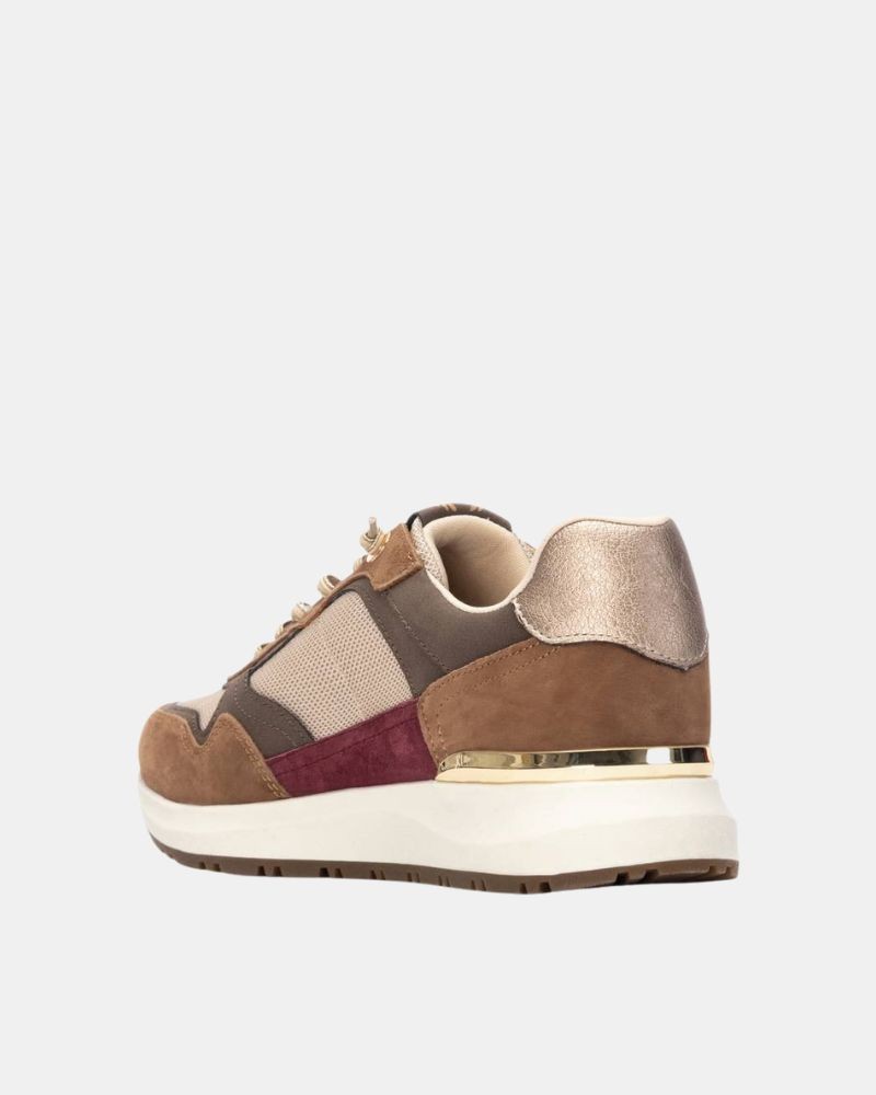 Zapatillas Bajas Mujer XTI Taupe 144206