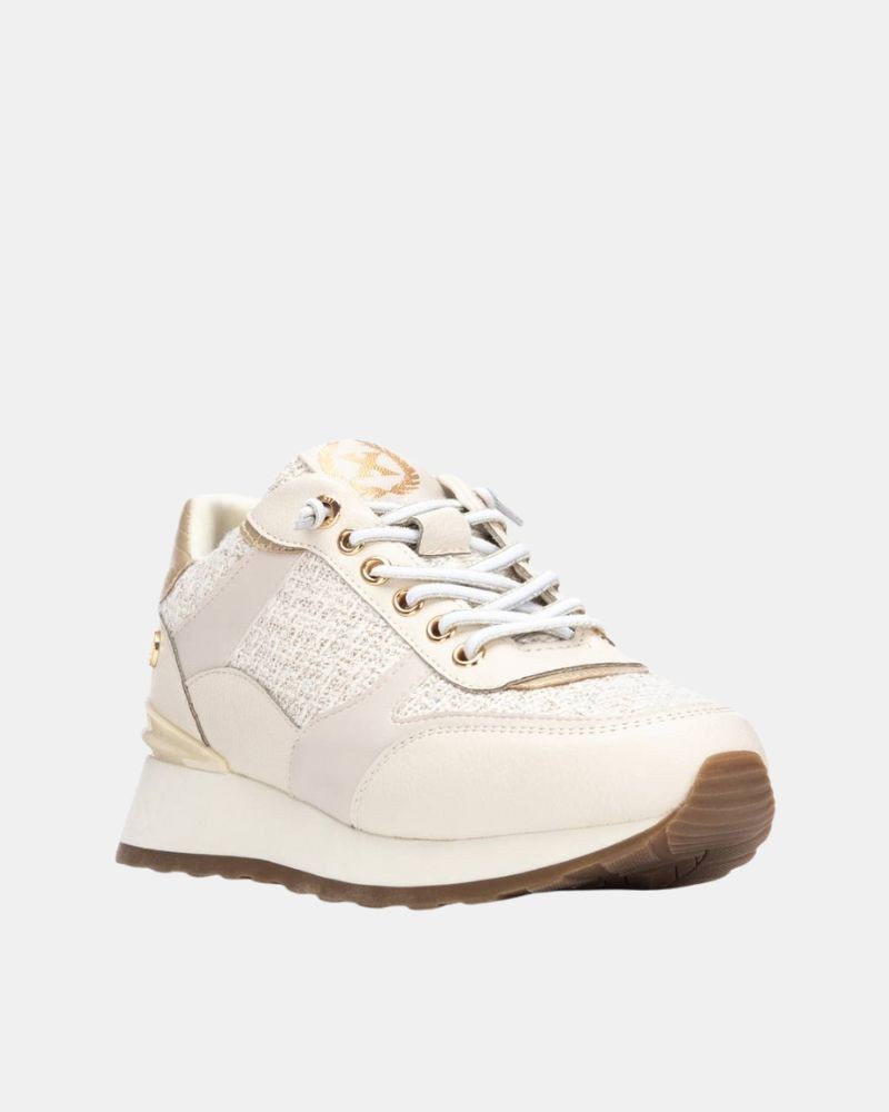 Zapatillas Bajas Mujer XTI Beige 144197