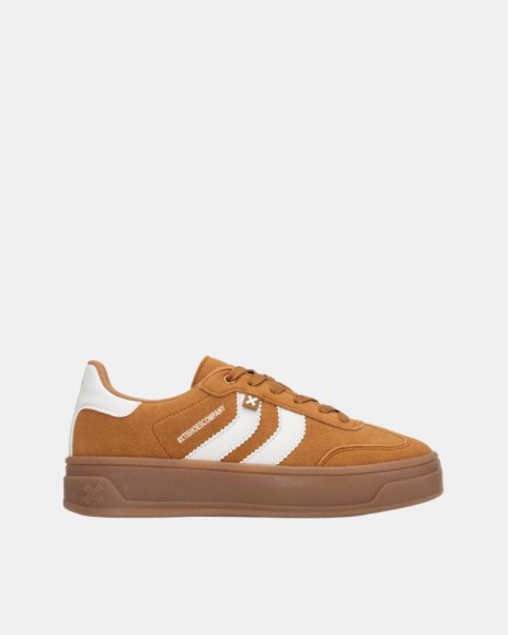 Zapatillas Bajas Mujer XTI Marrón 144586