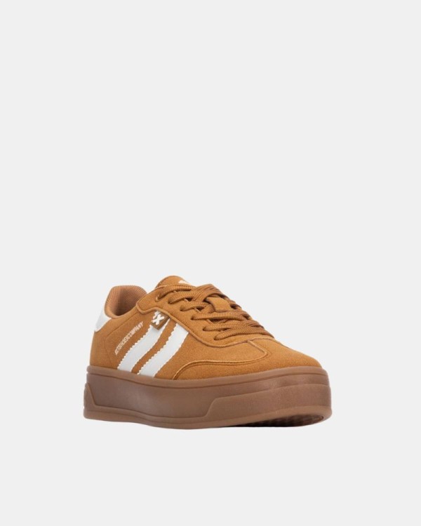 Zapatillas Bajas Mujer XTI Marrón 144586