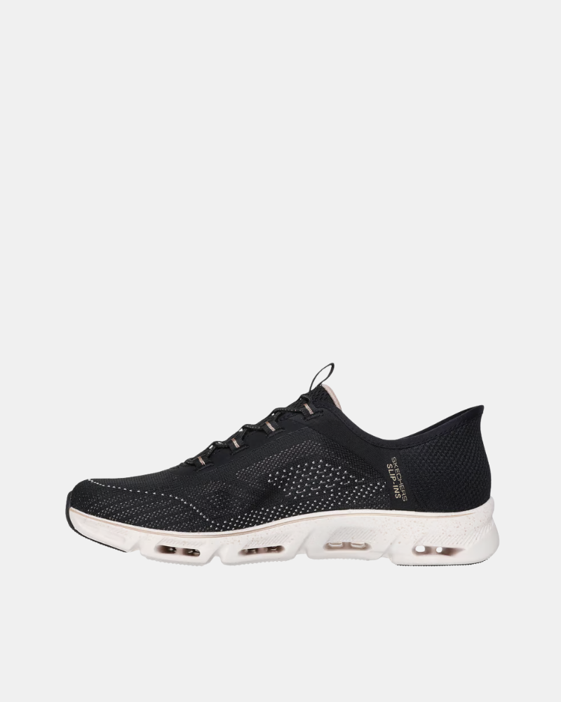 Sapatilhas Baixas Mulher SKECHERS Preto 104610 GLIDE STEP GRATIFY