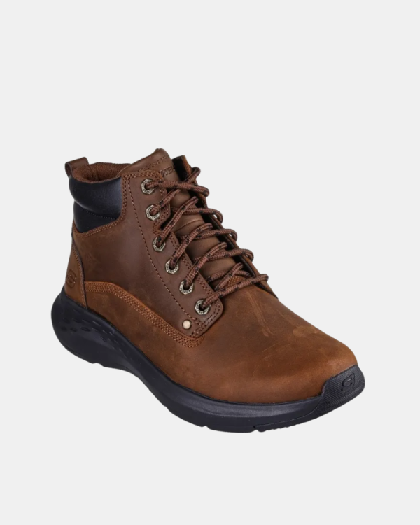 Botins Homem SKECHERS Castanho 205175 RELAXED FIT PARSON EDERIC