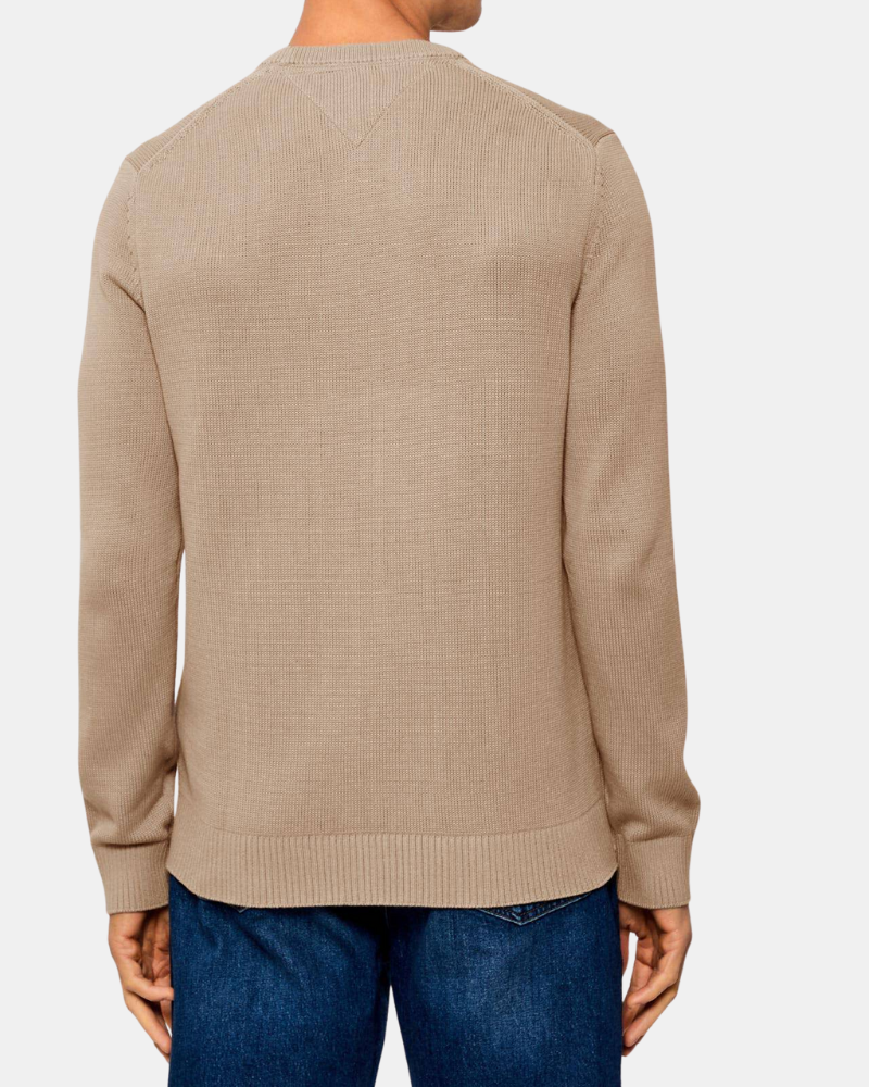 Camisola de Manga Comprida Homem TOMMY HILFIGER Taupe DM0DM21787