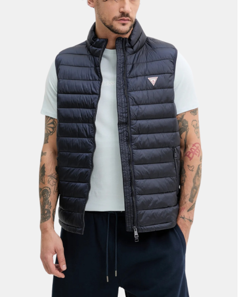 Casacos Top Hombre GUESS Azul M5RN55 WHAB2