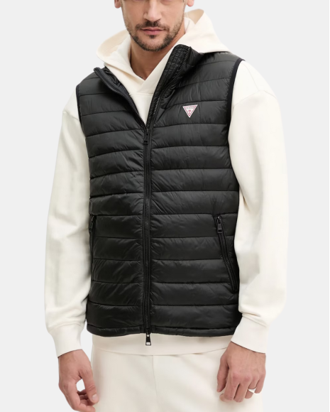  Abrigos Top Hombre GUESS Negro M5RN55 WHAB2