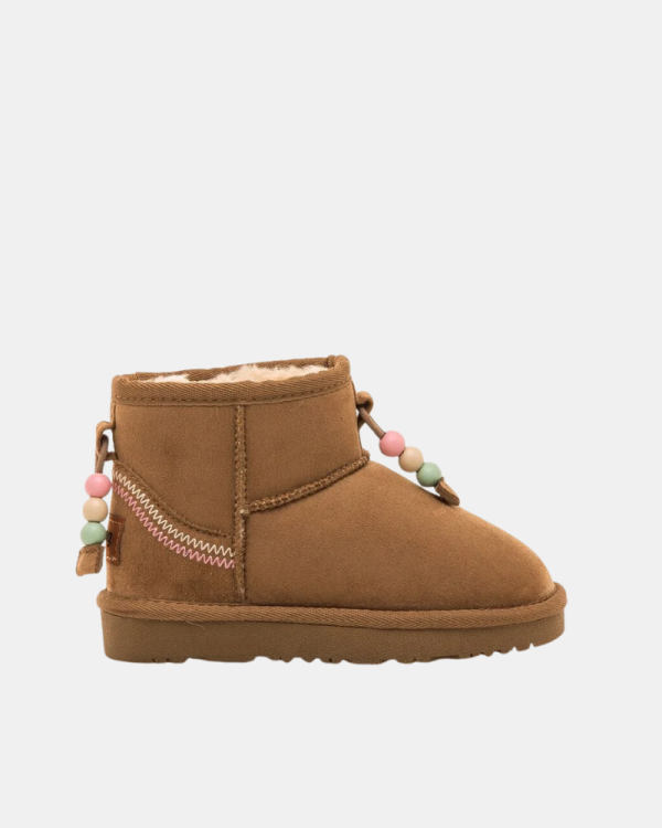 Botas Australianas Infantis MUSTANG Castanho 49353