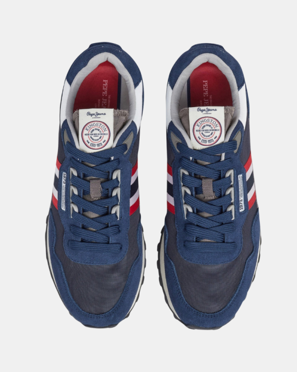 Sapatilhas Homem PEPE JEANS Azul PMS400010 KINGSTON COLLEG