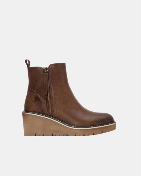  Botines Mujer REFRESH Marrón 173204