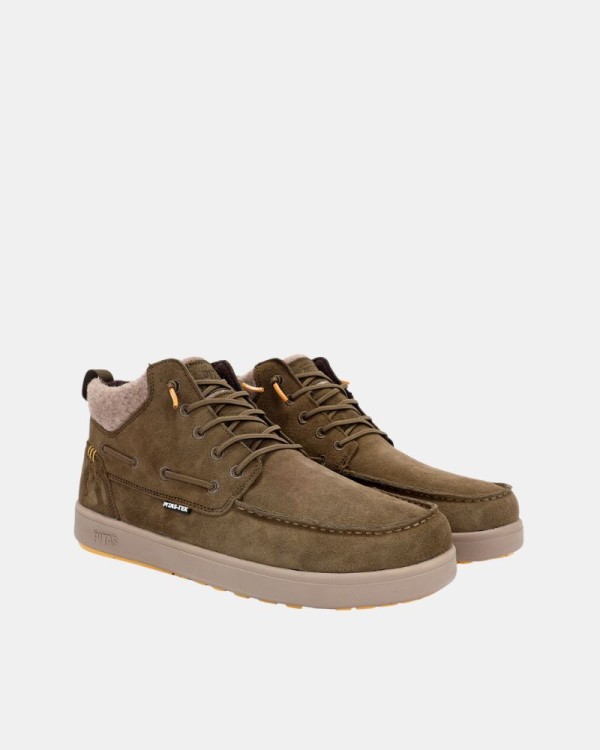 Botines Bajos Hombre Walkin Pitas Verde KENT