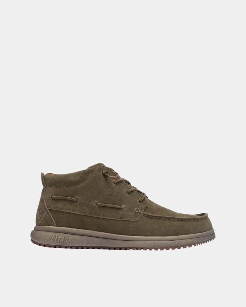 Botines Bajos Hombre Walkin Pitas Verde TIMOR
