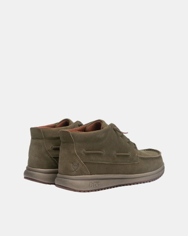 Botines Bajos Hombre Walkin Pitas Verde TIMOR