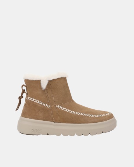 Botines Bajos Mujer Walkin Pitas Marrón DALE