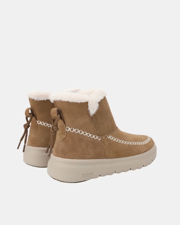 Botas Baixas Mulher Walkin Pitas Castanho DALE