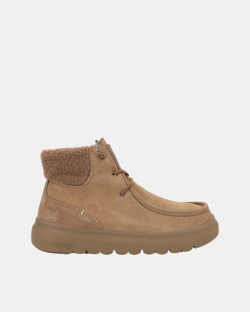 Botines Bajos Mujer Walkin Pitas Marrón BERNA