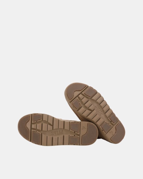 Botas Baixas Mulher Walkin Pitas Castanho BERNA