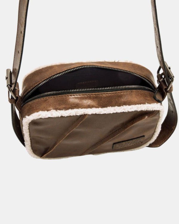Bolsas Bandoleira Mulher  Castanho WOLLY