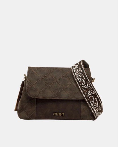 Bolsas Bandoleiras Mulher  Castanho SAC3