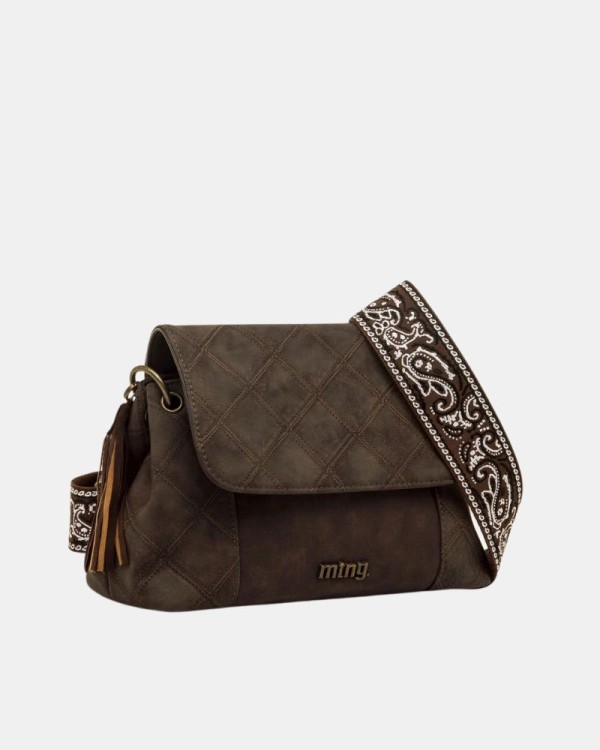 Bolsas Bandoleiras Mulher  Castanho SAC3