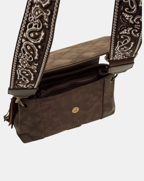  Bolsos Bandoleras Mujer  Marrón SAC3