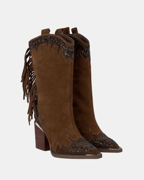 Botas Altas Mulher ALMA EN PENA Castanho I250827
