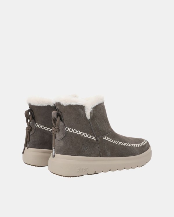 Botins Mulher Walkin Pitas Cinza DALE