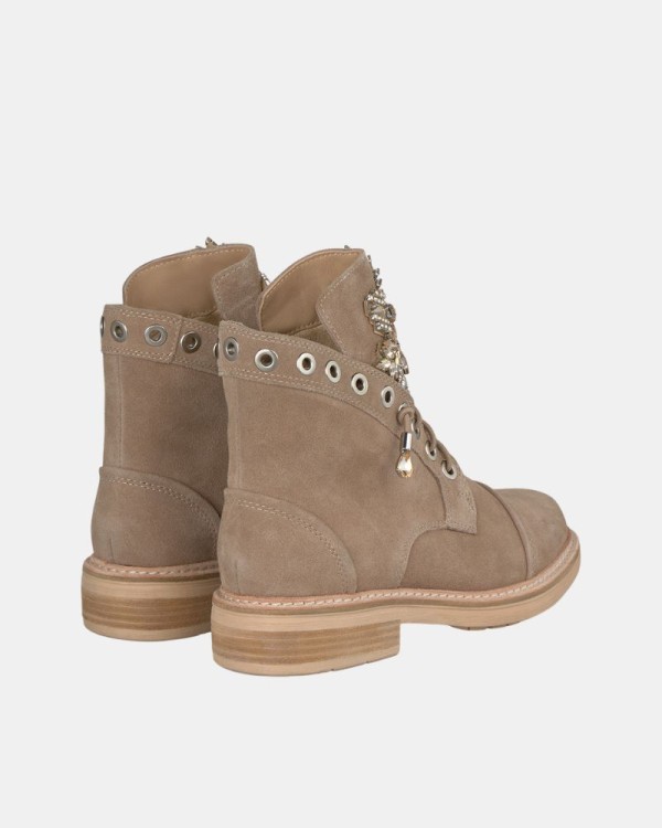  Botines Bajos Mujer ALMA EN PENA Beige I251001