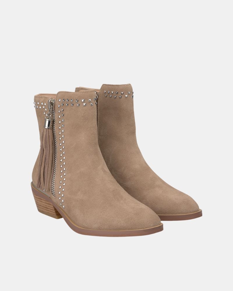 Botins Baixos Mulher ALMA EN PENA Bege I2552754